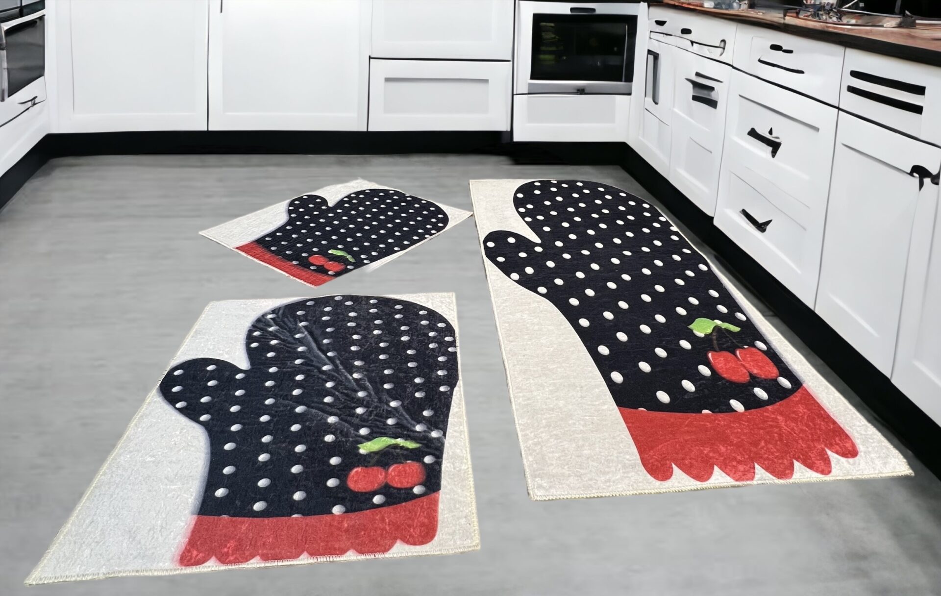 TURKISH ANTI SKID RUGS SET